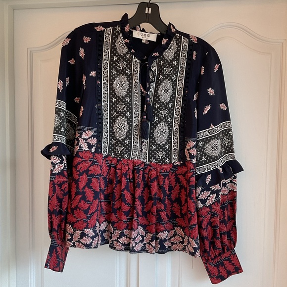 Sea New York women’s Eloise Blouse - Picture 2 of 13